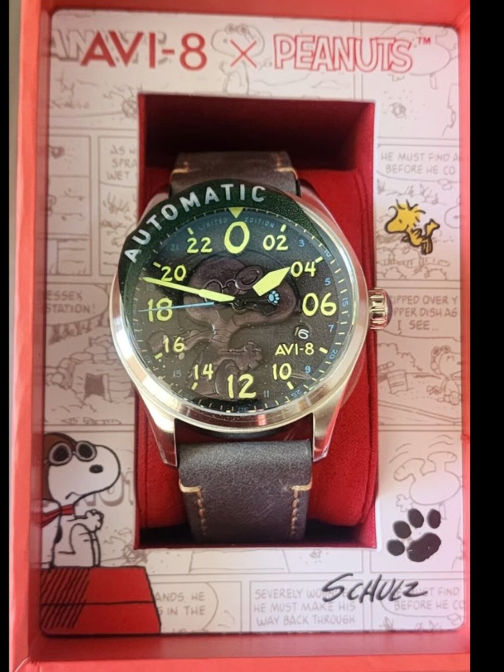 Avi-8 Snoopy Flying Ace Spitfire Watch #5 of 400